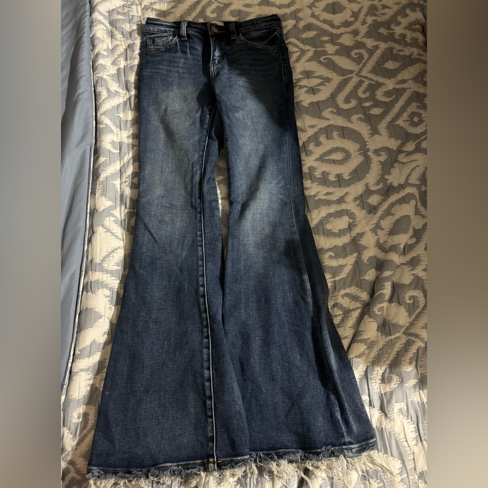 BKE Kids Flared Blue Jeans